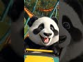 panda roller coaster par ride karte hua