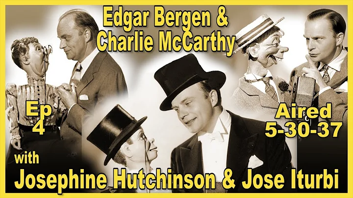 Edgar Bergen & Charlie McCarthy with Guest Josephi...