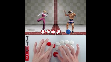 TK Quarter-Circle #HitBox #HowToHitBox #KOF #KOFXV #Leverless