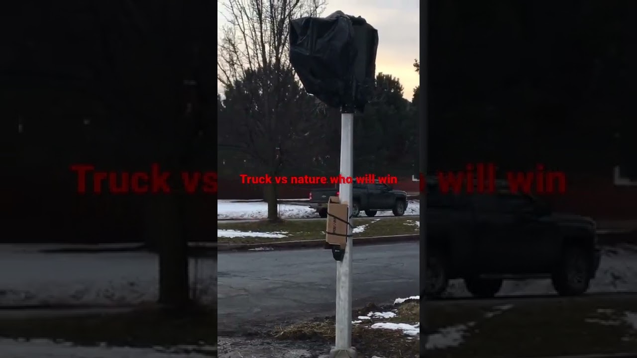 Truck vs nature