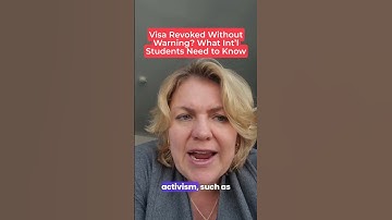 Visa Revoked Without Warning: What Int’l Students Need to Know