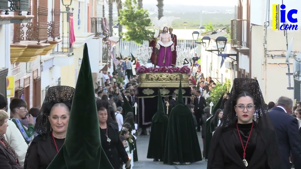 LUNES SANTO: Humildad y Esperanza por calle Profesor Ramón Noya - Isla Cristina. 25 03 2024.