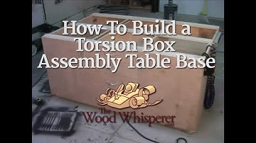 How to Build a Torsion Box Assembly Table Base (Part 2 of 2)