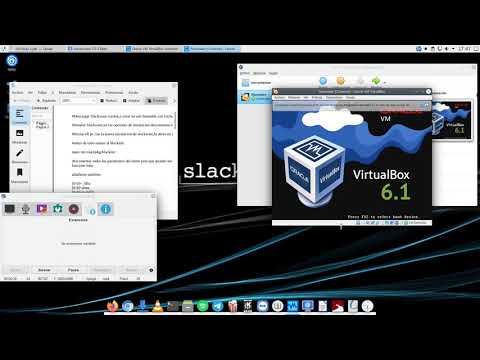 Slackware current-instalacion + multilib +kde plasma - YouTube