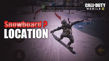 Where to find the Snowboard in BR MODE? Snowboard in CODM Season 13 Leaks | R3X CODM