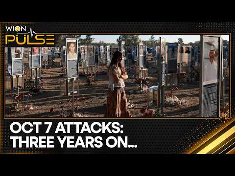 Israel Marks 3 Years Since October 7 Attacks | Memorials & Ceremonies Honour Victims | WION Pulse