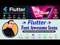 Flutter: Master Font Awesome Icon ✦ Tutorial Flutter 49