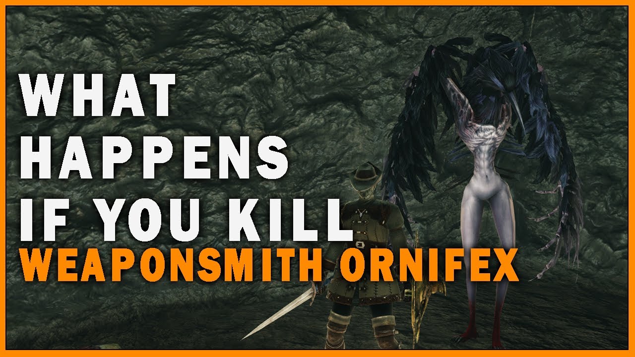 What Happens if you Kill Weaponsmith Ornifex in Dark Souls 2