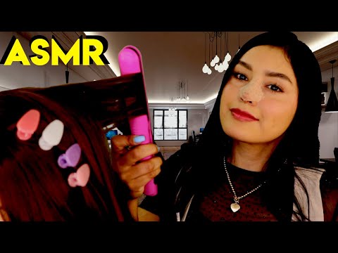 Tienes 😢 PROBLEMAS con MAMÁ y 📊 PLANCHO tu CABELLO en la OFICINA I Ges ASMR