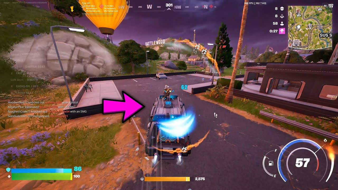 Easily Reboot or hit players with a Reboot Van - Fortnite weekly Quests