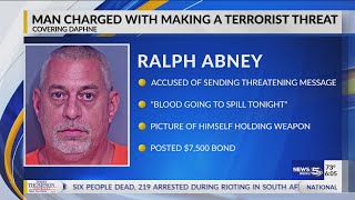 Daphne man arrested for Terrorist Threat