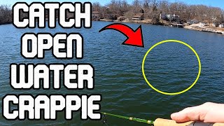 Targeting Open Water Crappie | Lake Of The Ozarks