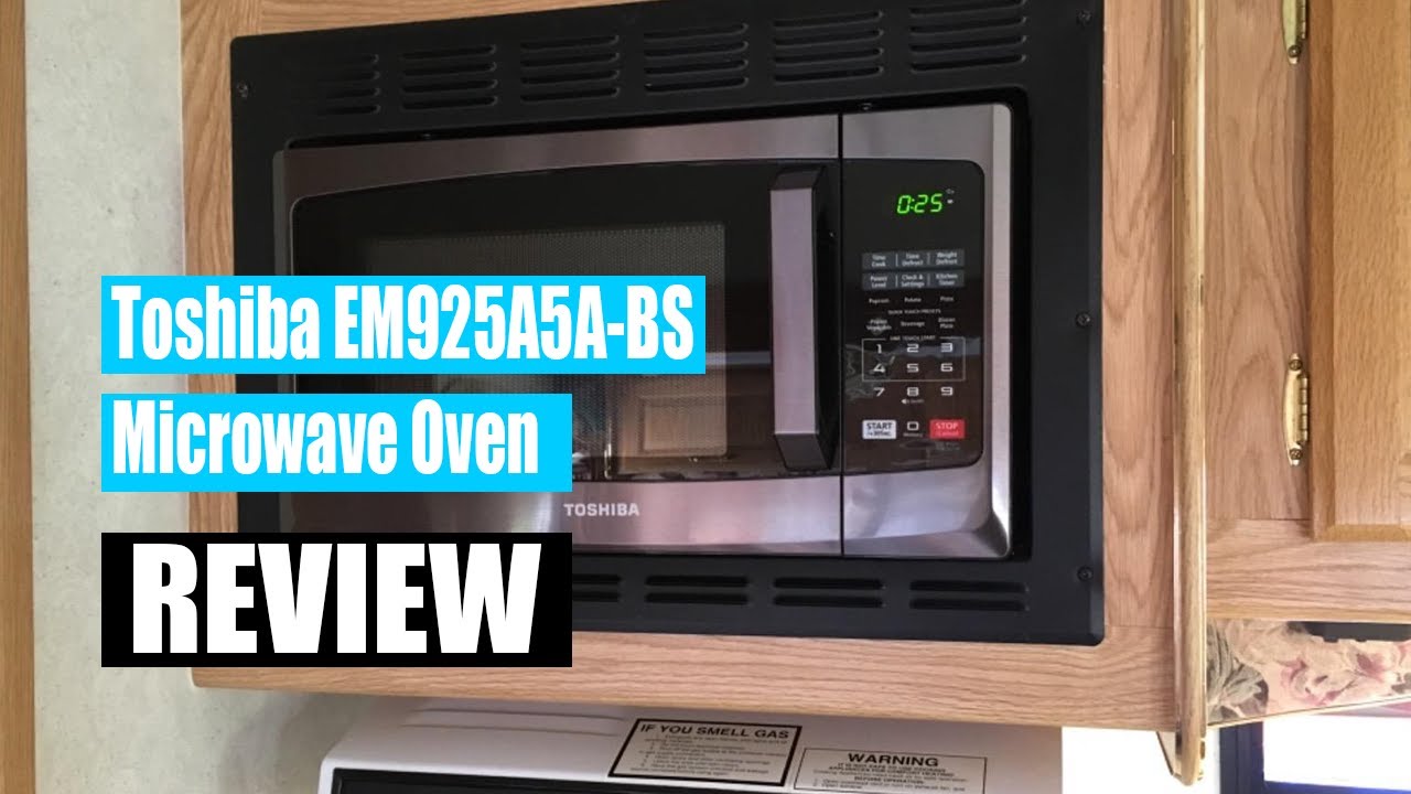 Toshiba EM925A5A-BS Microwave Oven 2022 Review - YouTube