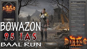 Test 95 ias Baal run - Faith Multi Shot Amazon - Diablo 2 Resurrected