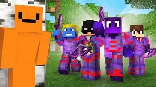 SOBREVIVI CONTRA 30 YOUTUBERS NO MINECRAFT!!