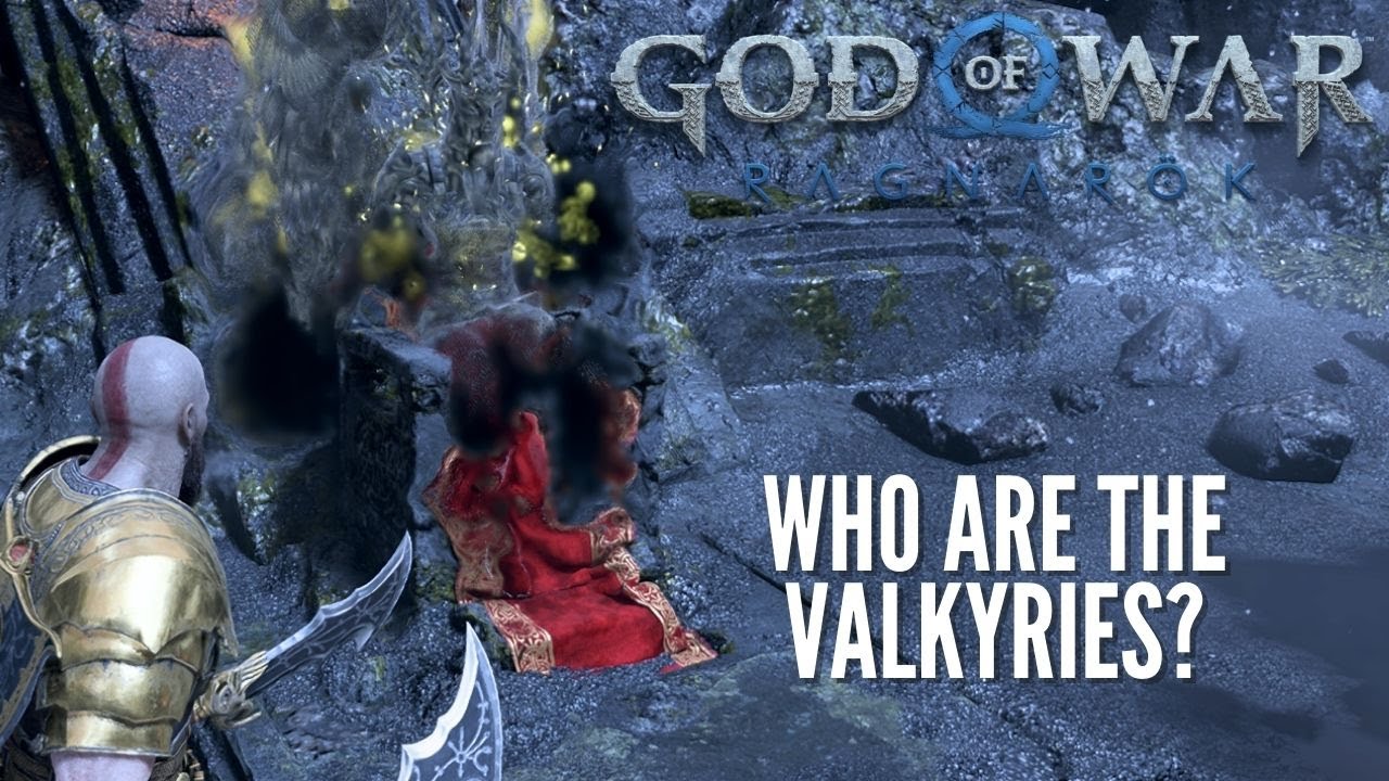 WHAT DO VALKYRIES LOOK LIKE! - GOD OF WAR / The High Council Side Quest