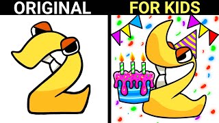 Happy Birthday Number Lore 2 Ft. Alphabet Lore Asmr