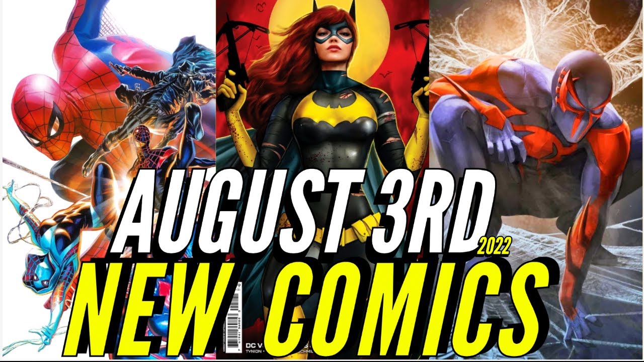 NEW COMIC BOOKS RELEASING AUGUST 3RD 2022 MARVEL COMICS & DC COMICS PREVIEWS COMING OUT THIS WEEK