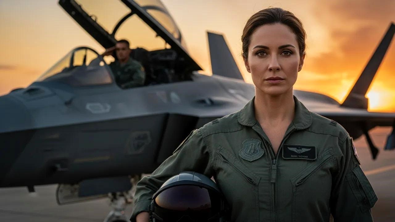 Nie wiedzieli, że jest asem, aż musiała pilotować F-22 w krytycznej misji