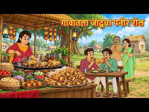 गावातला जादूचा पनीर रोल | Marathi Story | Marathi Goshti | Stories in Marathi