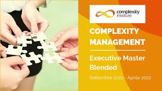 Master Complexity Management 2021/2022- Teaser