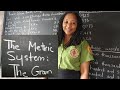 PEP Maths Measurement: Metric: The Metric System.  Weight The Gram Grade 4 Mathematics. Primary Exit