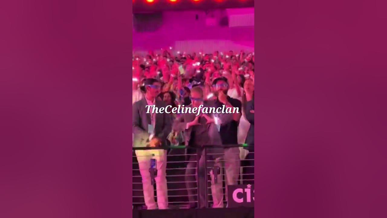 Celine at the Coldplay concert in Las Vegas😍 June 2025