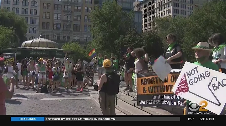 New Yorkers on both sides of Roe v. Wade decision ...