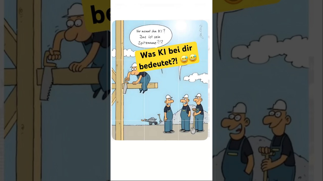 ⁣Was #KI bei dir bedeutet?! 😅#deutscha_z #deutsch #viral #viralvideos #alltag #shorts #funny