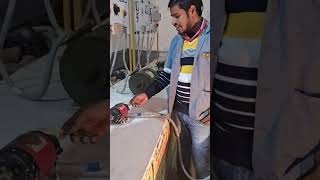 To connect and run of universal motor with single phase contactor #education #electrical #iti