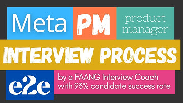 Meta Product Manager Interview Process Overview E2E | How to Prepare (from a FAANG interview coach)