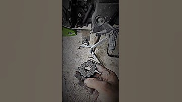 Tvs apache rtr 160 chain sprocket change #shorts #video