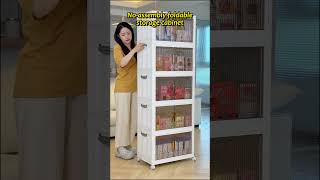 Say goodbye to clutter: Transform your space effortlessly with foldable storage