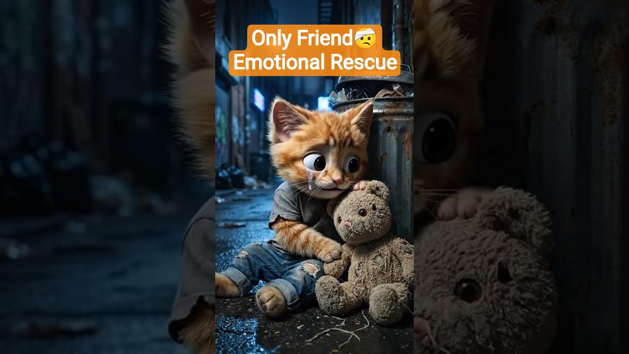 They Broke His Only Friend 💔 Emotional Rescue Story 🧸 