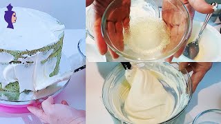 How To Mix The Perfect Cream Cheese Gelatin | Cake Frosting