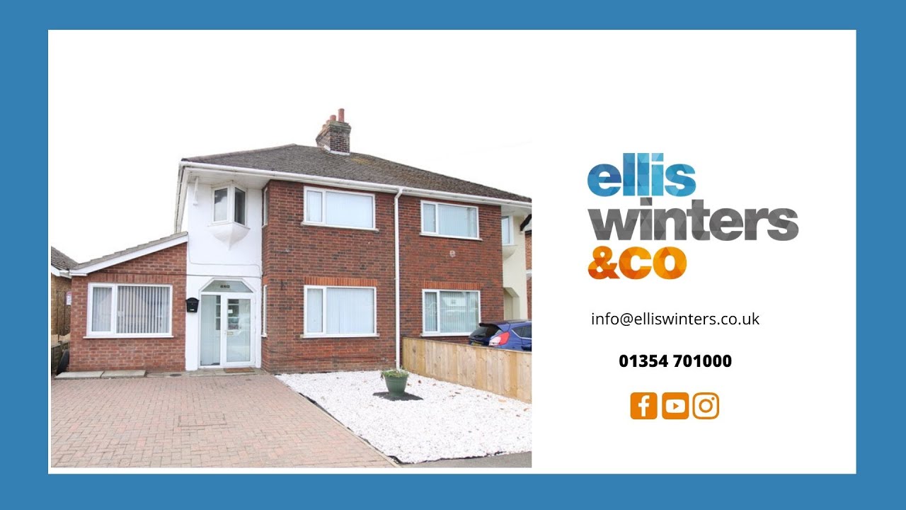 4 Bedroom semidetached house for sale in March, Cambs YouTube