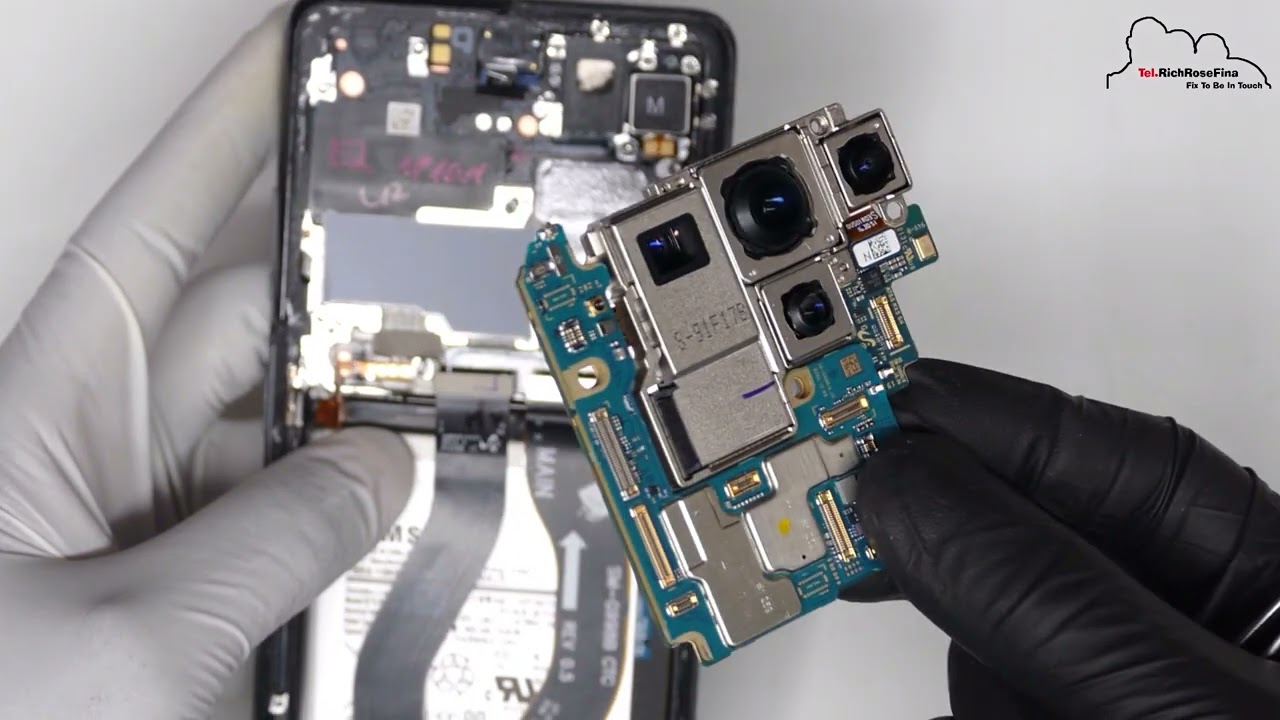 Samsung S21 Ultra Teardown Display Wechseln Akku Austausch Bildschirm