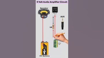 DIY Audio Amplifier Circuit | How to Make a Simple Amplifier #AudioAmplifier #ElectronicsProject
