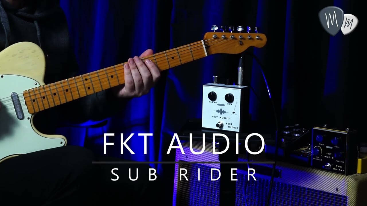 Testing FKT Audio - Sub Rider - Analog Guitar Octaver - Clean Tone test