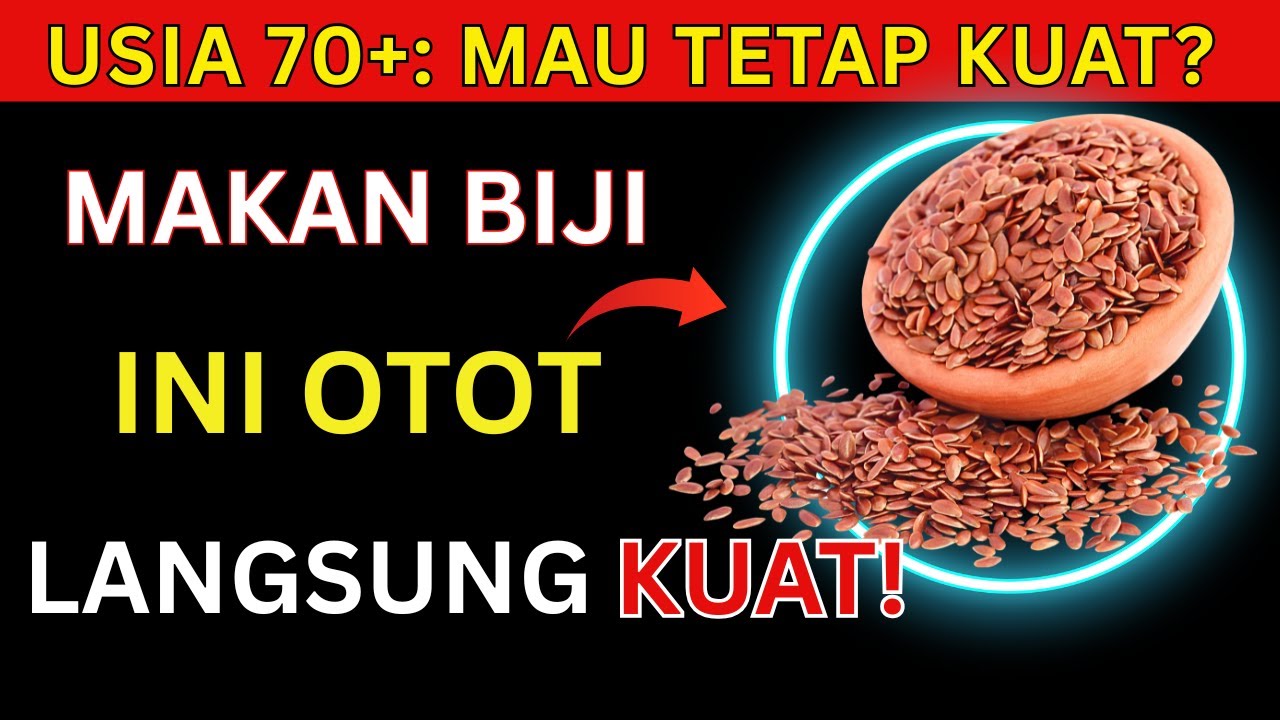 LANSIA WAJIB TAHU! USIA 70+? JANGAN ANDALKAN TELUR! Biji Ini Punya PROTEIN JAUH LEBIH KUAT!
