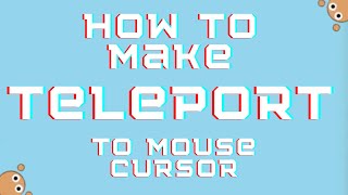 make a teleportin modd.io