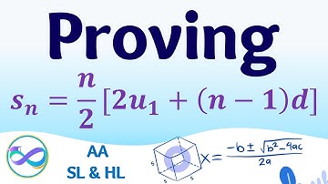 How To Derive The Formula For The Sum Of an Arithmetic Series | IB Math AA SL/HL