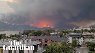 Wildfires rage in Canada as thousands of people evacuate cities