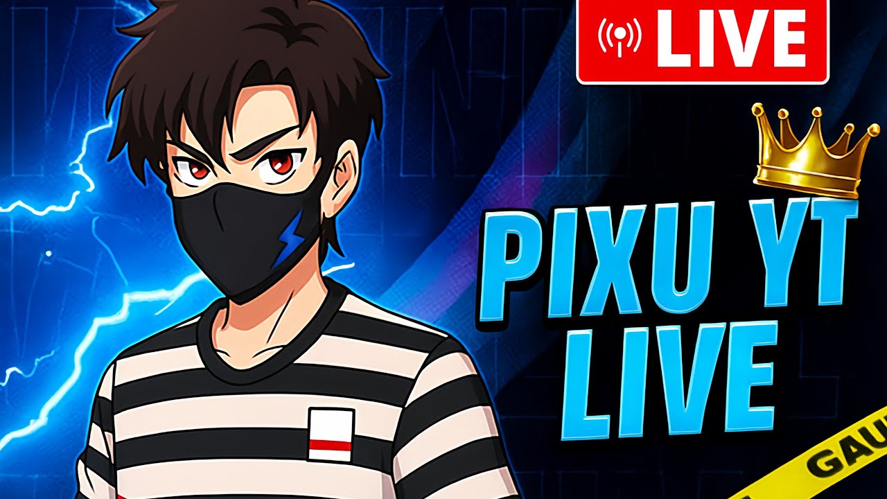PIXU YT IS LIVE ROAD TO GRAND MASTER ⭐999+ - YouTube