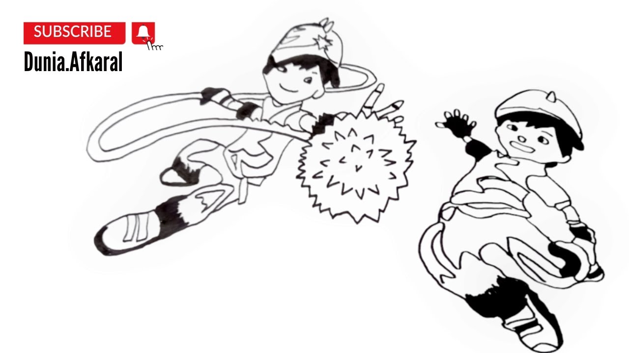 How to Draw Boboiboy Sori for Kids #boboiboysori #boboiboy #drawing #