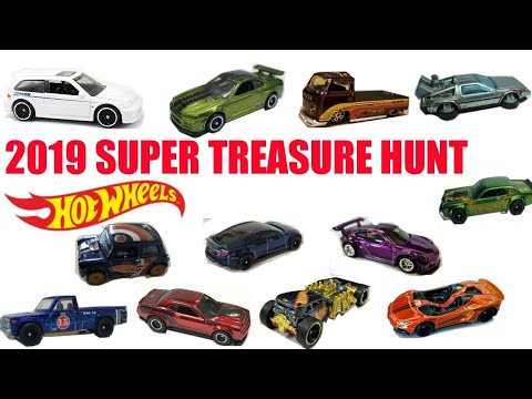 treasure hunt hot wheels 2019 list