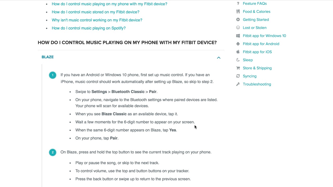 HOW TO CONTROL MUSIC from FITBIT? YouTube