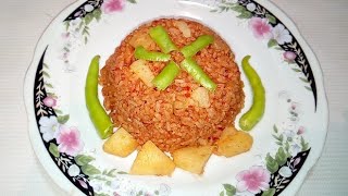 طريقة عمل الأرز بالبطاطس جربيه هتعتمديه في وصفاتك