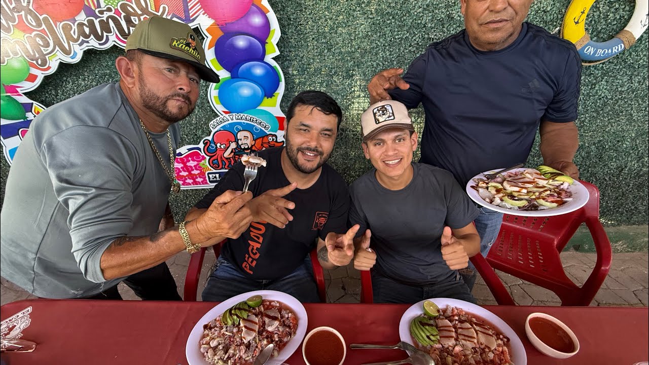 Los mejores mariscos están aquí