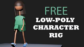 Free Low Poly Character Rig Download Cinema 4D R16